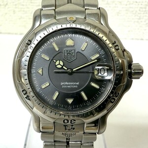 Z975-K50-562【電池交換済み/稼働】 TAG HEUER タグホイヤー 6000 プロフェッショナル 200m WH1112-K1 デイト メンズ 腕時計 クォーツ