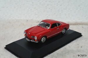 ミニチャンプス カルマンギア クーペ 1/43 ミニカー VW