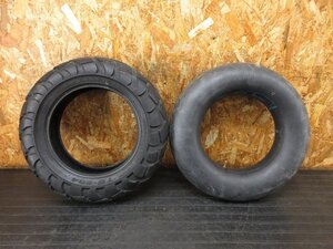 【241105】TW200(DG07J-009)◆ 中古リアタイヤ BRIDGESTONE TW-204 180/80-14 05年15週 ※検：バンバン200 【検索：TW225 DG09J 2JL