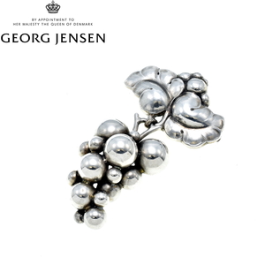 GEORG JENSEN ジョージシェンセン ムーンライト グレープ 217B 925S ブローチ シルバー