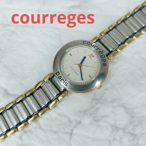 courreges　2Y01-0050 グレージュ　時計