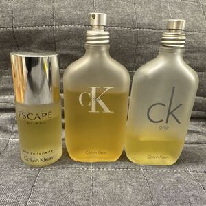 Calvin Klein カルバンクライン CK ONE 100ml エスケープ フォーメン ESCAPE for men 50ml 香水