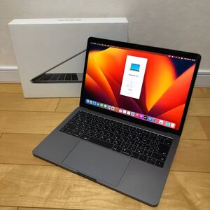 [1円スタート]Macbook Pro 2017 13-inch スペースグレイ Core i5 2.3Ghz 8gbメモリ SSD128gb A1708 ☆45200