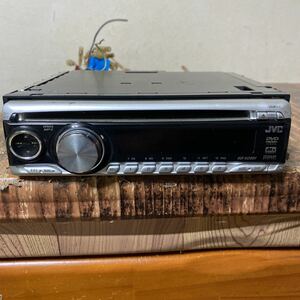 JVC DVD/CD RECEIVER MODEL NO.KD-VZ801 動作未確認　ジャンク