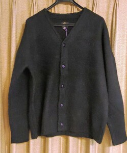 新品★Mサイズ★FOREMOST NEEDLES MOHAIR CARDIGAN BLACK★フォアモースト ニードルス カーディガン ウール モヘア ニット ブラック 黒