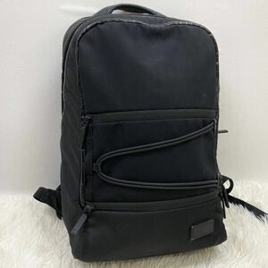 1円 【美品】 TUMI トゥミ リュック 798651D Tahoe バックパック ビジネスバッグ タホ メンズ A4 PC ブラック ナイロン レザー 通勤 仕事鞄