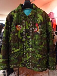 TENDERLOIN テンダーロイン T-NYLON SOUVENIR JKT ナイロン スーベニア ジャケット camo カモ XS