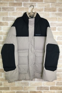 22AW ARMANI EXCHANGE アルマーニエクスチェンジ DOWN JACKET ダウン ジャケット 6LZBL2 ベージュ ブラック XL 33854335＃2