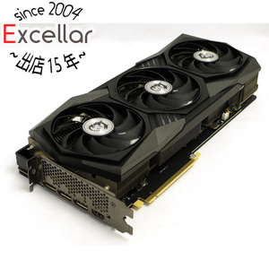 【中古】MSI製グラボ GeForce RTX 3070 GAMING X TRIO PCIExp 8GB [管理:1050019886]