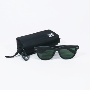 STUSSY ステューシー x the POOL aoyama ザ プール アオヤマ glasses HIROSHI グラシズ ヒロシ マットブラック サングラス 眼鏡 Mayz