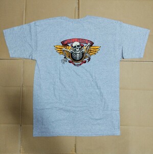 新品未使用！ 40周年 パウエルペラルタ POWELL PERALTA Tシャツ グレー Lサイズ