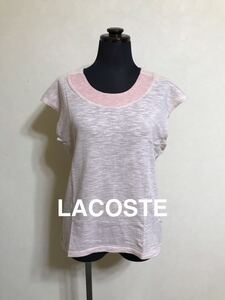 LACOSTE ラコステ レディース カットソー トップス Tシャツ ファブリカ サイズ36 半袖 TF7253