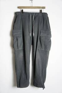 正規22AW S.F.C STRIPES FOR CREATIVE ストライプ フォー クリエイティブ CARGO PANTS フリース カーゴ イージー パンツ 灰本物1028O★1