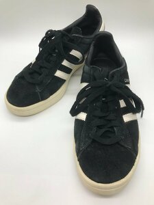 ■【YS-1】 アディダス adidas スニーカー ■ CAMPUS 22,5cm 黒 ブラック × 白 ホワイト系 【同梱可能商品】K■