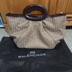 BALENCIAGA バッグ ベージュ/ブラウン 保存袋付き