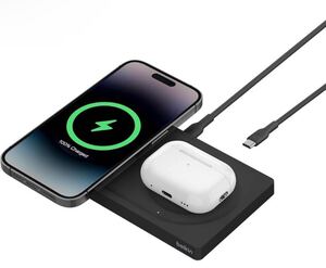 Belkin 2 in 1 MagSafe充電器AirPods 対応 USB-C