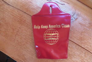 希少 CHAMPION SPARK PLUG Help Keep America Clean チャンピョン プラグ ヴィンテー アメリカ 看板 ガレージ 店舗 USA（889） 