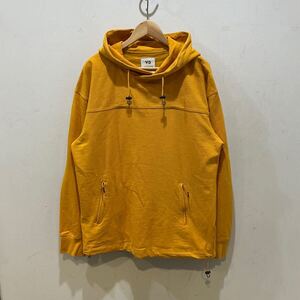 Y-3 ワイスリー GV4174 PULLOVER HOODIE プルオーバー スウェット パーカー フーディー イエロー Sサイズ 699157