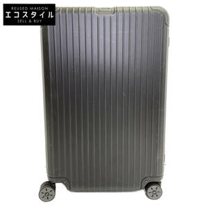 1円 RIMOWA リモワ 810.73 SALSA サルサ 87L 4輪 キャリーバッグ スーツケース ブラック メンズ レディース