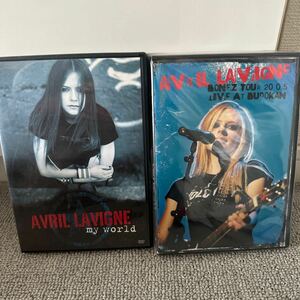 特典ストラップ付き！マイワールド〜アヴリルラヴィーンライヴ〜 （ＤＶＤ＋ＣＤ） アヴリルラヴィーン AvrilLavigne BONEZ TOUR 2005