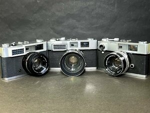 ☆KONICA　コニカ　SⅡ　SⅢ　Auto S　一眼レフ　フィルムカメラ　3点　現状品