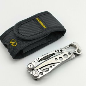 S822 LEATHERMAN SKELETOOL Green 専用ナイロン製シース付　レザーマン マルチツール スケルツール アウトドア