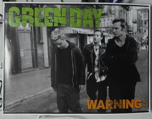 グリーン・デイ GREEN DAY - WARNING /ポスター!!