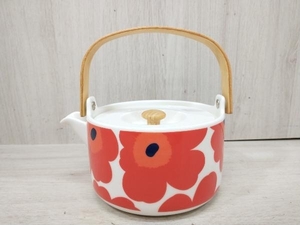 未使用品 marimekko マリメッコ 急須 UNIKKO ティーポット