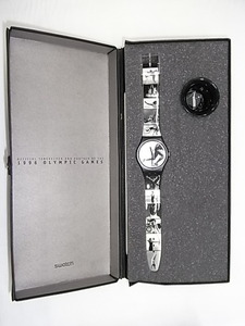 新品未使用品 SWATCH オリンピック 1996 ポートレート / スウォッチ 女性写真家 アニー・リーボビッツ ジョン・レノン オノ・ヨーコ