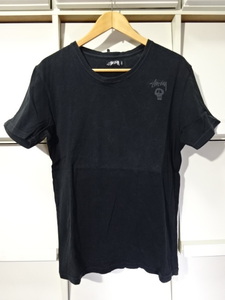 STUSSY スカル Tシャツ 【L】 ストックロゴ ステューシー アーカイブ