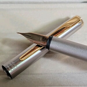 【未使用保管品】MONTBLANC/モンブラン NOBLESSE/ノブレス 501N 万年筆 ペン先 585 ケース 外箱 /240601