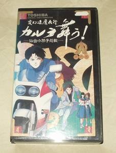 OVA 変幻退魔夜行 カルラ舞う！仙台小芥子怨歌 2 VHS 鶴ひろみ 山本百合子 塩沢兼人 渡辺菜生子 佐々木望