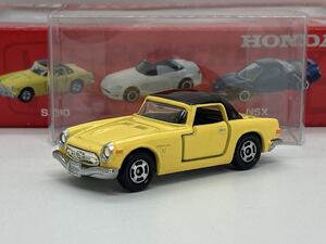 即決有★トミカ ギフト ホンダ HONDA S800 黄 ホンダスポーツカーセット★セット バラし ミニカー