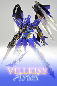 MODEROID ヴィルキス アリエル・モード 改修塗装済完成品 クロスアンジュ VILLKISS