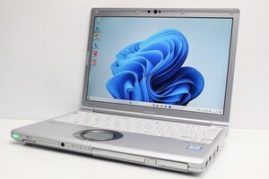 1円スタート ノートパソコン Windows11 WPS office搭載 Panasonic レッツノート CF-SV7 DVDマルチ 第8世代 Core i5 SSD256GB メモリ8GB