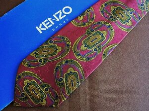 ♪8962C♪良品【ペイズリー 装飾 柄】ケンゾー 【KENZO】ネクタイ