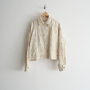 2022 / 未使用 / ERiKOKATORi エリコカトリ / itary hemp shell jacket ジャケット / EK4-4-1 / 2307-0263