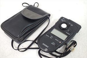 □ 1円スタート □ SEKONIC セコニック L-408 露出計 中古 現状品 241206G6597