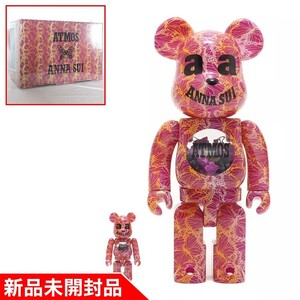 ◇【新品未開封 国内正規品】メディコムトイ　MEDICOM TOY BE@RBRICK 　atmos x ANNA SUI アナスイ　100％＆400％　ベアブリック　　品番79