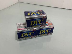 新品　未開封　パナソニック ＤＶＣテープ　パナソニック　80分　3巻パック×3点　 Panasonic 現状品