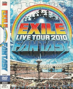 01-16★送料無料★ケース無し★３枚組★EXILE LIVE TOUR 2010 FANTASY★