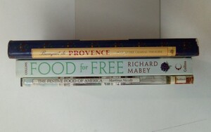 洋書3冊／Jean-Andre Charial-Thuilier Bouquet de PROVENCE／THE FESTIVE FOOD OF AMERICA MartinaNicolls／FOOD for FREE※同梱不可 K534