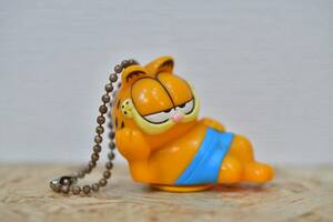 平成　レトロ　セガ　1996年　Garfield ガーフィールド　ソフビ　人形　キーホルダー