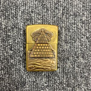 ☆170. ZIPPO ジッポー CARPE DIEM オイルライター 喫煙具 火花あり 現状品