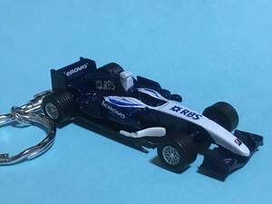 キーホルダー ウィリアムズ・FW29 トヨタ １６ ニコ・ロズベルグ １７ヴルツ 中嶋一貴 F1 マスコット アクセサリー