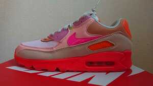 NIKE WMNS AIR MAX 90 BRIGHT CRIMSON CT3449 600 ピンク ナイキ エアマックス ＮＢＨＤ プラチナム クリムゾン ウィメンズ us12 29cm 