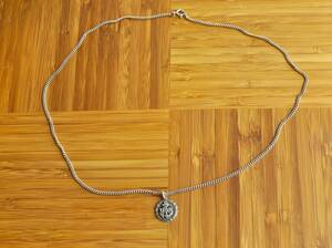 ☆ＷＷⅡ極上米海軍　純銀ネックレスペンダントトップ　US NAVY STERLING CHAIN PENDANT TOP ☆