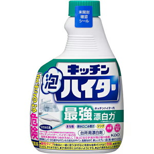 （まとめ買い）花王 キッチン泡ハイターつけかえ用 400ml 435934 〔5個セット〕