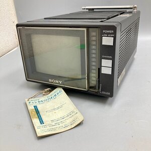 ◆◇[14] ソニー SONY トリニトロン ポータブル カラーテレビ KV-6X2 モニター 1984年製 通電確認済 06/120514m◇◆