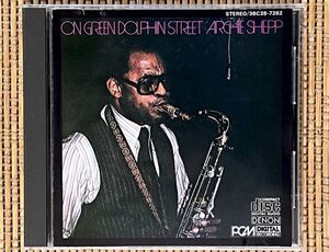 アーチー・シェップ／グリーン・ドルフィン・ストリート／DENON 38C38-7262／国内盤CD／ARCHIE SHEPP／難有り 中古盤